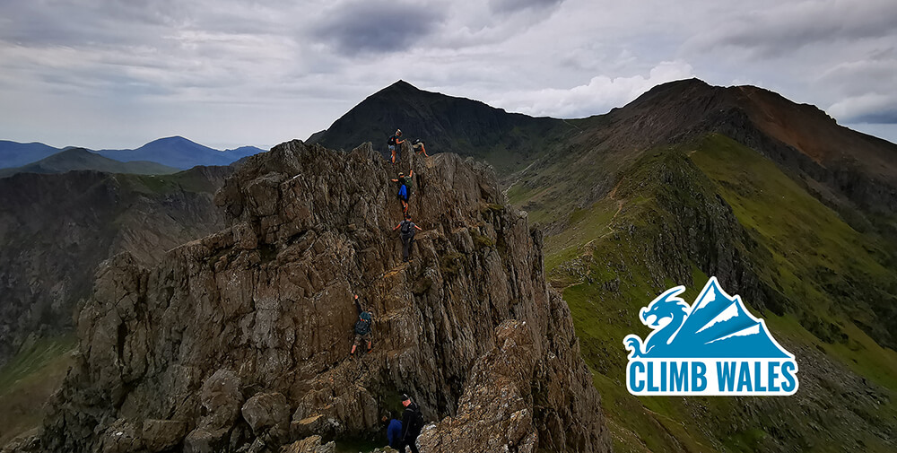 Crib Goch's third pinnacle - a right of passage for any aspiring mountaineer